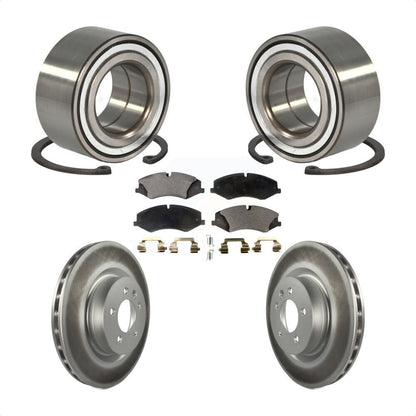 Kit de Rotor et de plaquettes de frein à disque revêtu de roulement de roue avant, pour Land Rover Range Spor