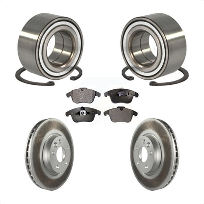 Kit de rotors et plaquettes de frein à disque enduits de roulement avant pour Land Rover Range Evoque