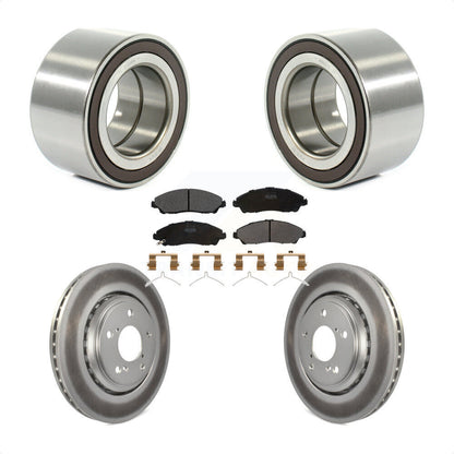 Kit de rotor et de plaquettes de frein avec roulement de roue avant, pour Honda Ridgelin 2017 – 2019