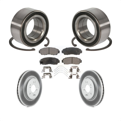 Kit de Rotor et de plaquettes de frein à disque revêtu de roulement de roue avant, pour Honda Crosstour Accor