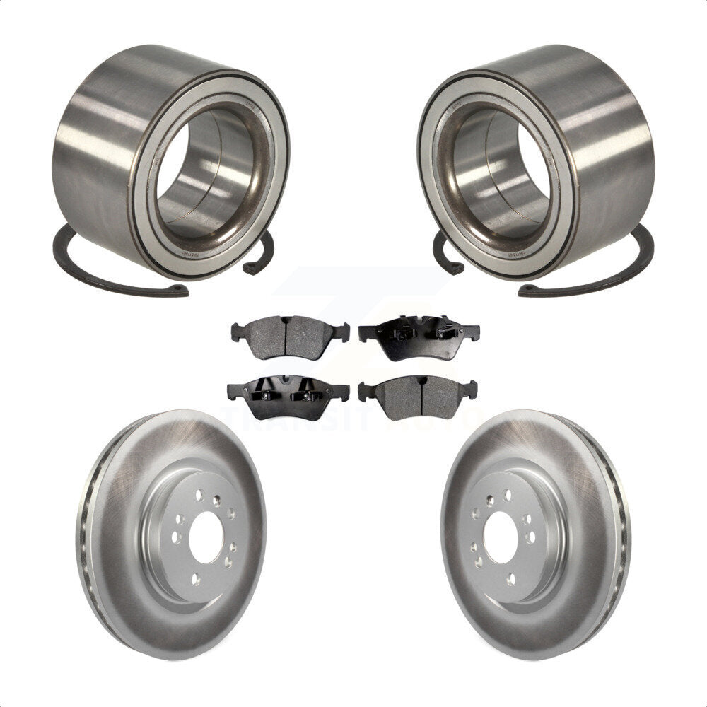 Kit de plaquettes de Rotor de frein, roulement de roue avant, pour Mercedes-Benz ML350 ML320 R35