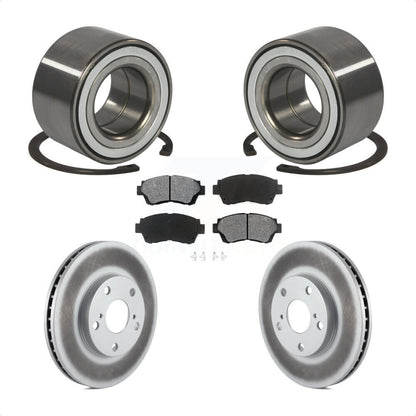 Kit de Rotor et plaquettes de frein revêtus de roulement de roue avant, pour Toyota Camry Sienna Avalo