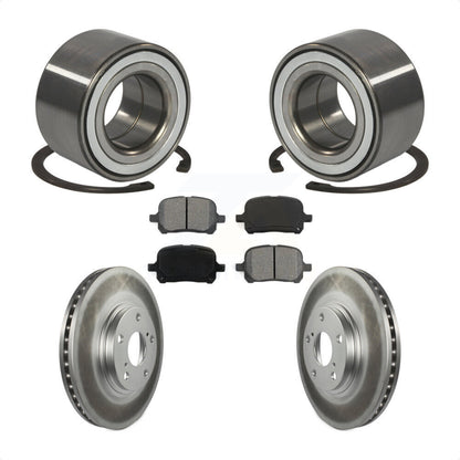 Kit de rotor et plaquettes de frein à disque revêtus de roulement de roue avant pour Lexus RX30 1999 – 2001