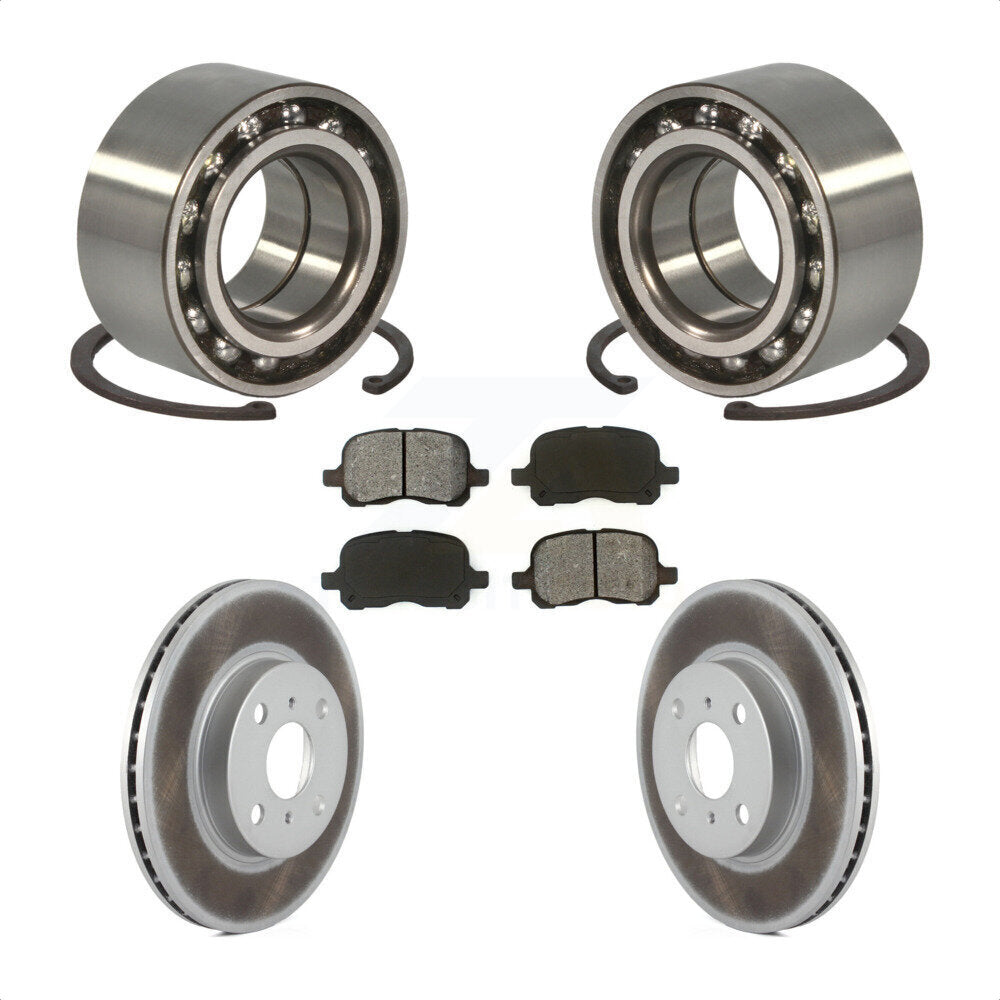 Kit de plaquettes de Rotor de frein, manteau de roulement de roue avant, pour Toyota Corolla Chevrolet Priz