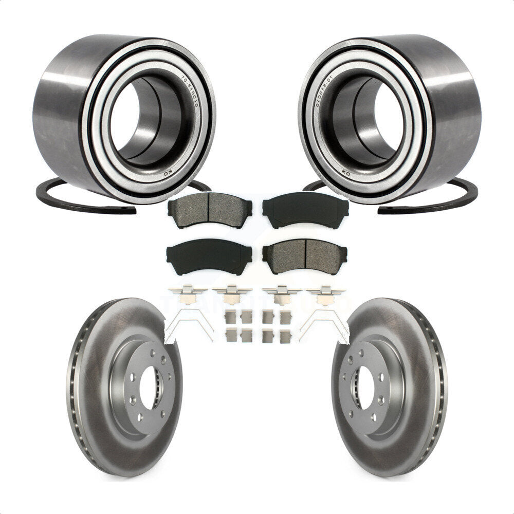 Kit de plaquettes de Rotor de frein, manteau de roulement de roue avant, pour Ford Fusion Mazda 6 Lincoln MK