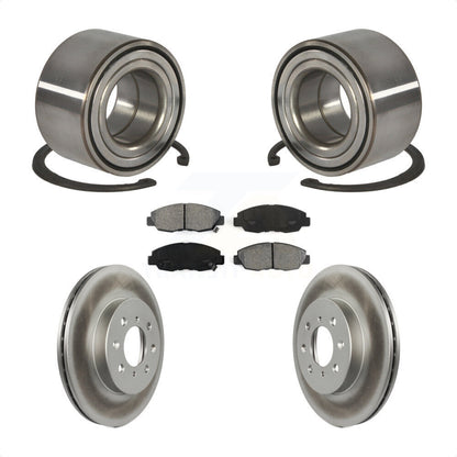 Kit de Rotor et de plaquettes de frein à disque revêtu de roulement de roue avant, pour Honda Civic Acura E
