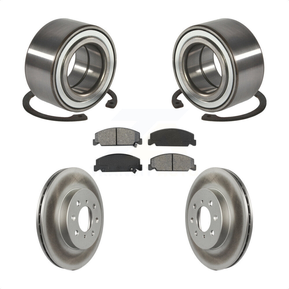 Kit de plaquettes de Rotor de frein, roulement de roue avant, pour Honda Civic LX avec 4 roues AB