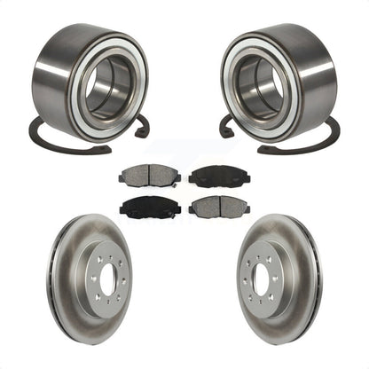 Kit de Rotor et de plaquettes de frein à disque revêtu de roulement de roue avant, pour Honda Civic Acura E