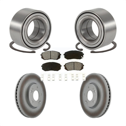 Kit de Rotor et de plaquettes de frein revêtus de roulement de roue avant, pour Hyundai Tucson Kia Sportag