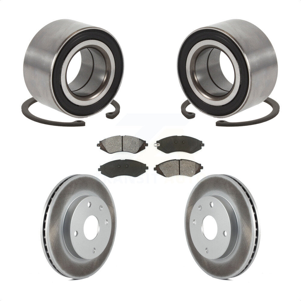Kit de plaquettes de Rotor de frein, roulement de roue avant, pour Chevrolet Optra Suzuki Forenz