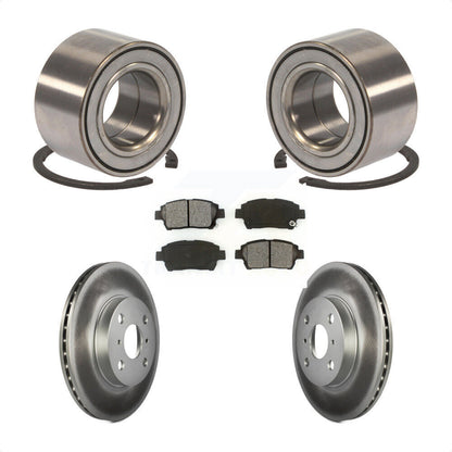 Kit de Rotor et plaquettes de frein à disque revêtu de roulement de roue avant, pour Toyota Ech 2001 – 2005