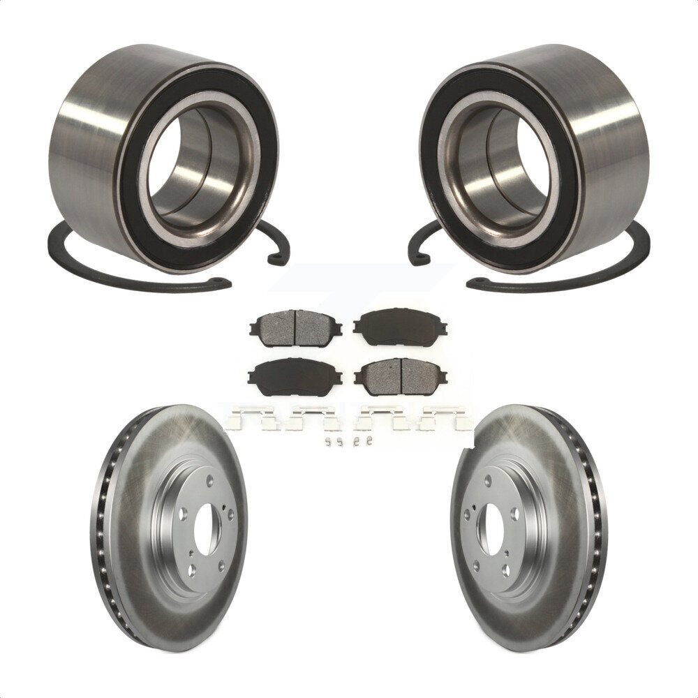 Kit de Rotor et plaquettes de frein à disque revêtus de roulement de roue avant, pour Lexus ES33 2004 – 2006