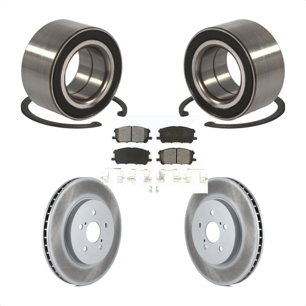 Kit de plaquettes de Rotor de frein, manteau de roulement de roue avant, pour Lexus RX350 RX330 Toyota RX400
