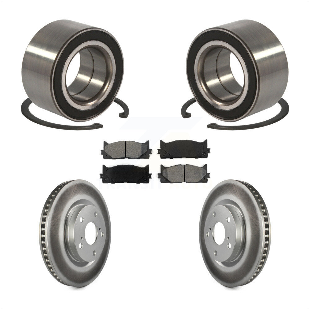 Kit de plaquettes de Rotor de frein, manteau de roulement de roue avant, pour Toyota Camry Lexus ES350 Avalo