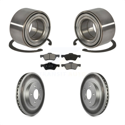 Kit de Rotor et de plaquettes de frein enduits de roulement de roue avant, pour Ford Escape Mazda Tribut