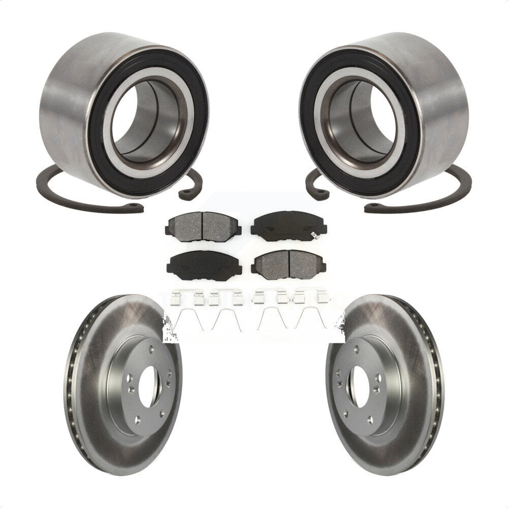 Kit de plaquettes de Rotor de frein, manteau de roulement de roue avant pour Honda Accord Fit Element Acur