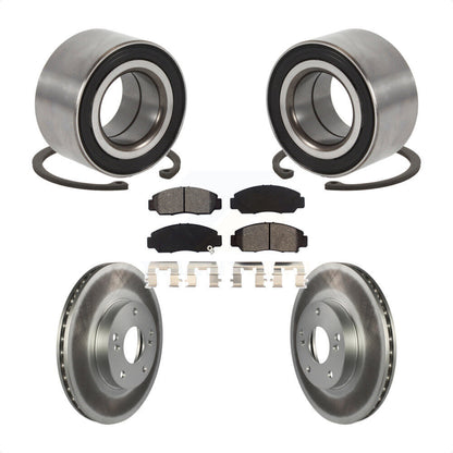 Kit de Rotor et de plaquettes de frein à disque revêtu de roulement de roue avant, pour Honda Accord Acura CS