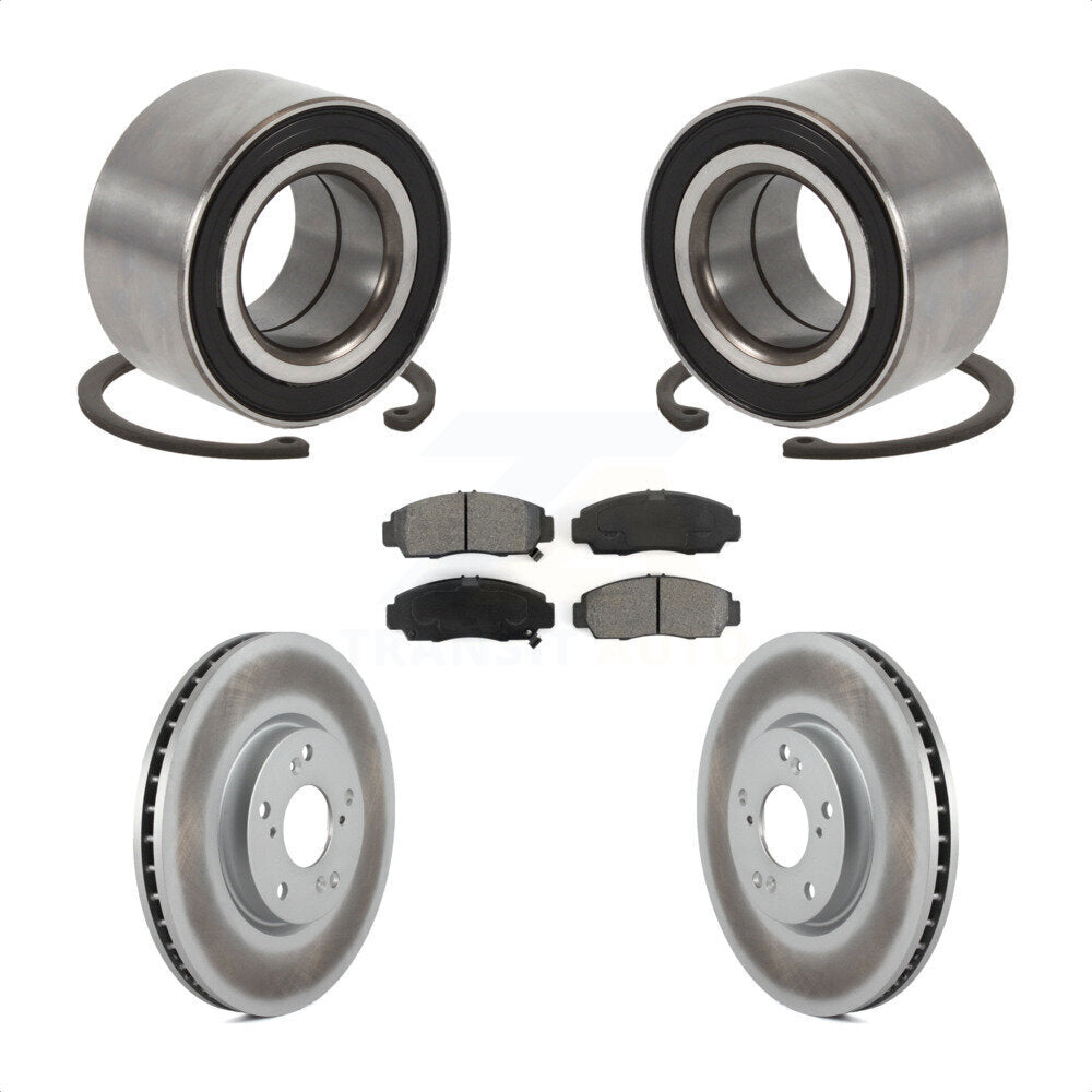 Kit de plaquettes de Rotor de frein, manteau de roulement de roue avant pour transmission automatique Acura TL