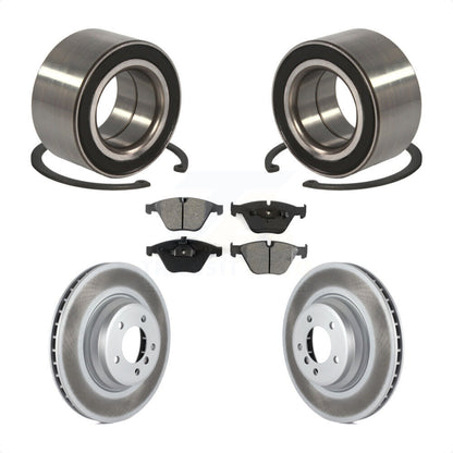 Kit de Rotor et plaquettes de frein à disque revêtus de roulement de roue avant, pour BMW 335i xDrive 335x