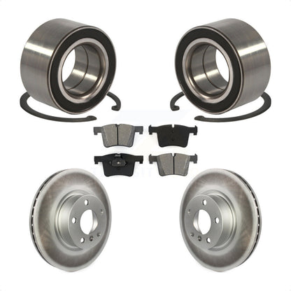 Kit de rotors et plaquettes de frein à disque enduits de roulement de roue avant pour BMW X3 2011 – 2012