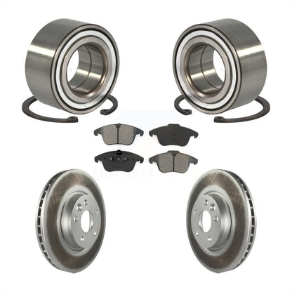 Kit de rotors et plaquettes de frein à disque enduits de roulement avant pour Land Rover Range Evoque