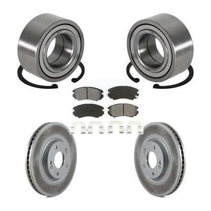 Kit de plaquettes de Rotor de frein à disque enduit de roulement de roue avant, pour Hyundai Azera Kia Amant