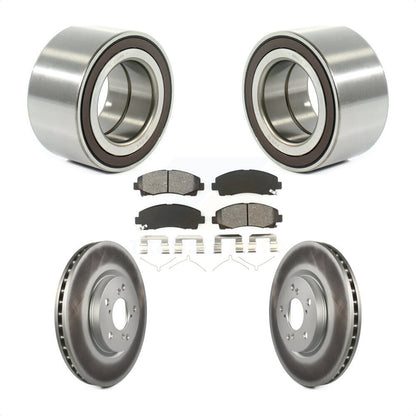 Kit de rotor et de plaquettes de frein avec roulement de roue avant, pour Honda Ridgelin 2006 – 2014