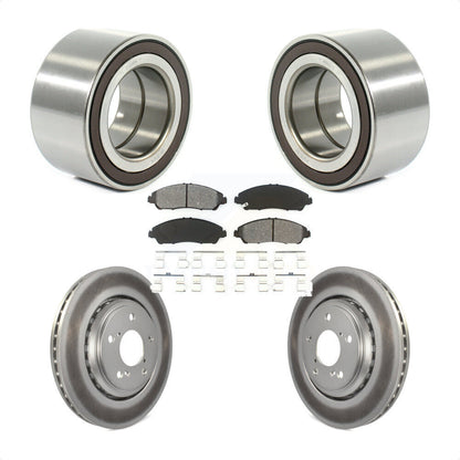 Kit de rotor et de plaquettes de frein avec roulement de roue avant, pour Honda Ridgelin 2017 – 2019