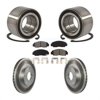 Kit de plaquettes de Rotor de frein, manteau de roulement de roue avant pour Honda Civic GX 06-10 avec 1.8