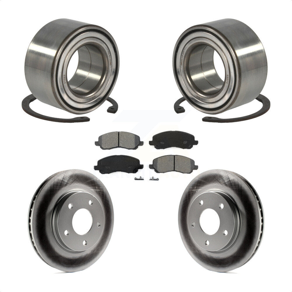 Kit de plaquettes de Rotor de frein, manteau de roulement de roue avant, pour Mitsubishi Lancer Dodge Calibe