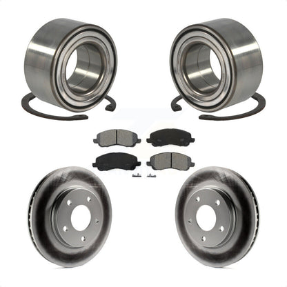 Kit de plaquettes de Rotor de frein, manteau de roulement de roue avant, pour Mitsubishi Lancer Dodge Calibe