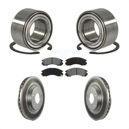Kit de rotor et de plaquettes de frein avec roulement de roue avant, pour Mitsubishi Lancer FW 2017