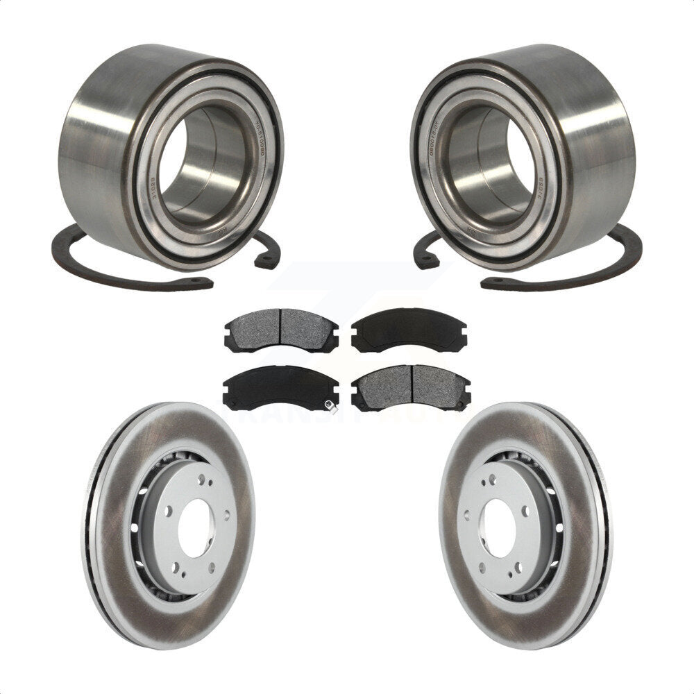 Kit de plaquettes de Rotor de frein, manteau de roulement de roue avant pour Mitsubishi Lancer 09 à partir de 04