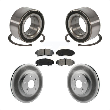 Kit de Rotor et de plaquettes de frein à disque revêtu de roulement de roue avant, pour Honda Accord Acura TS