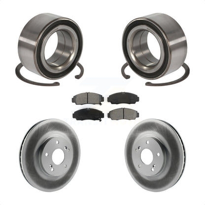 Kit de Rotor et de plaquettes de frein à disque revêtu de roulement de roue avant, pour Honda Accord Acura TS