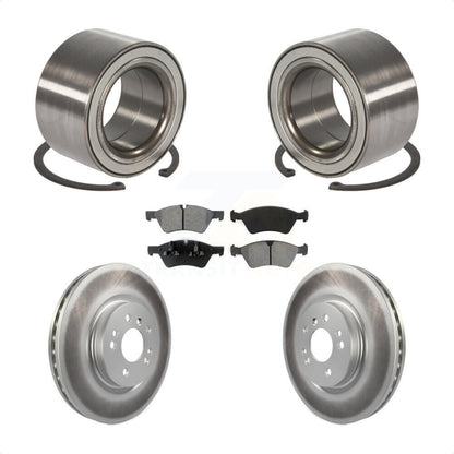 Kit de plaquettes de Rotor de frein enduit de roulement de roue avant, pour Mercedes-Benz ML45 2010 – 2011