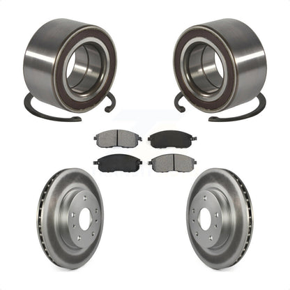 Kit de Rotor et de plaquettes de frein à disque enduit de roulement de roue avant pour Suzuki SX4 Crossove