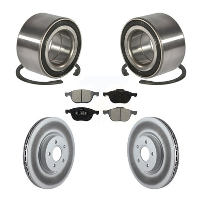 Kit de Rotor et de plaquettes de frein à disque enduit de roulement de roue avant pour Ford Transit Connect