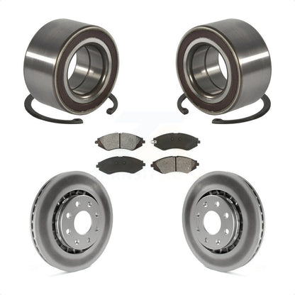 Kit de plaquettes de rotor de frein revêtues de roulement de roue avant, pour Chevrolet Spark E 2014 – 2016