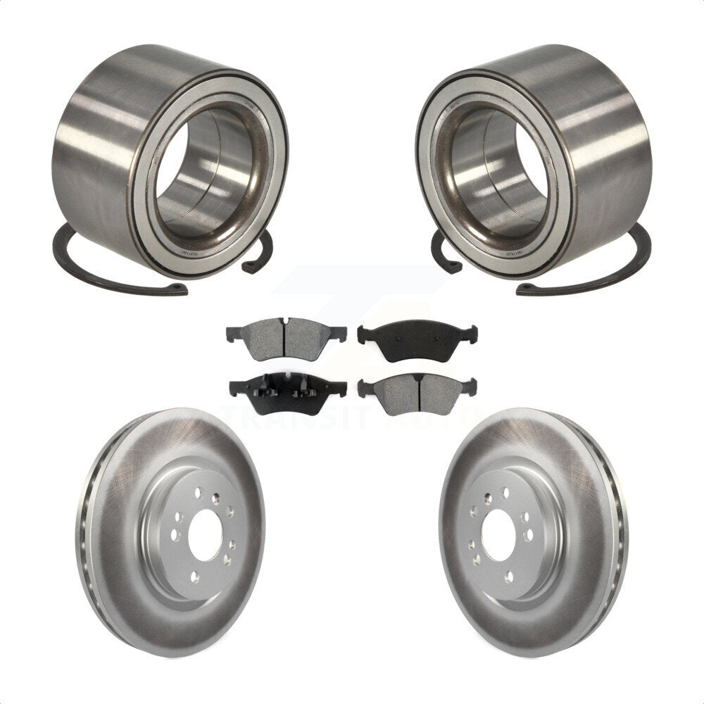 Kit de plaquettes de Rotor de frein, roulement de roue avant, pour Mercedes-Benz ML350 ML320 R35