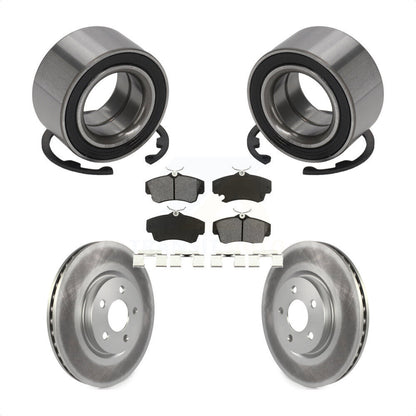 Kit de Rotor et plaquettes de frein à disque enduit de roulement de roue avant pour Chrysler PT Cruise
