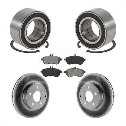 Kit de Rotor et de plaquettes de frein à disque revêtu de roulement de roue avant, pour Mercedes-Benz C250 AW