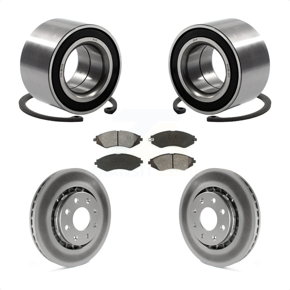 Kit de plaquettes de Rotor de frein, manteau de roulement de roue avant, pour Chevrolet Aveo Pontiac Aveo5 G