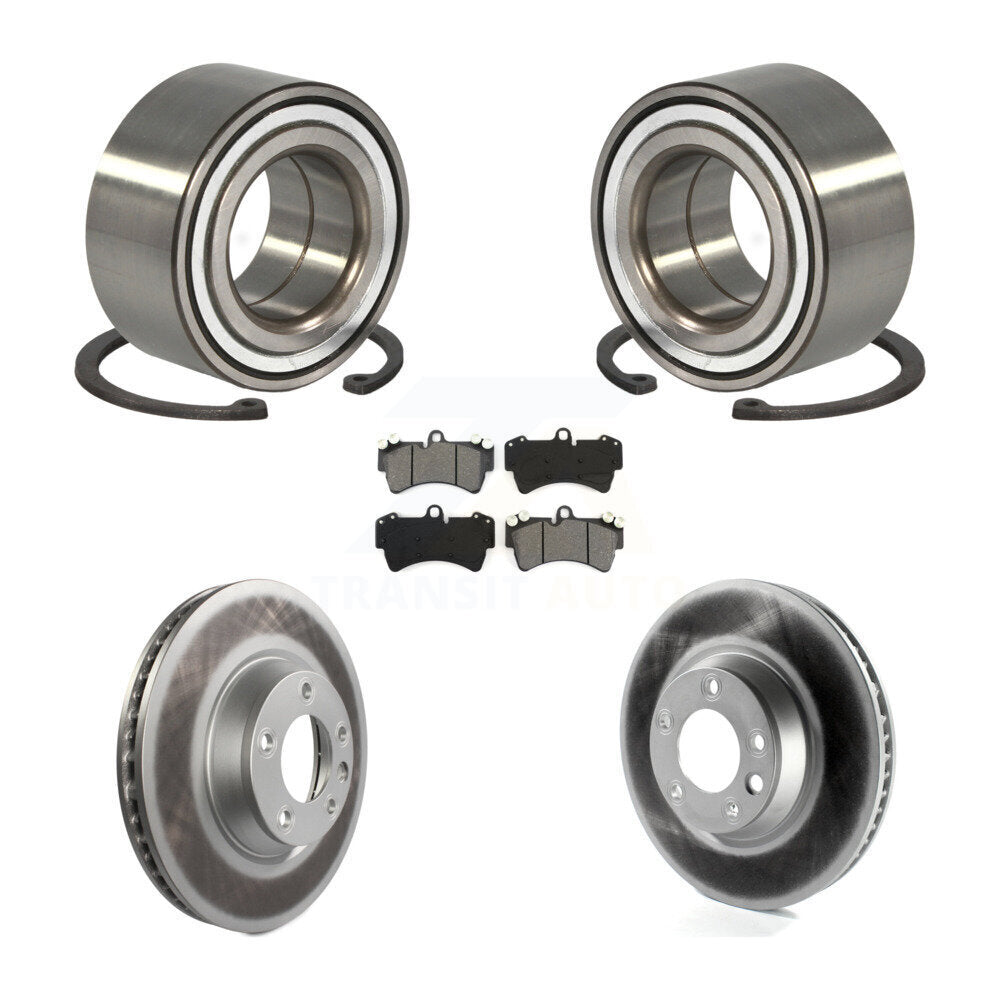 Kit de plaquettes de Rotor de frein, manteau de roulement de roue avant, pour Audi Q7 Porsche Cayenne Touare