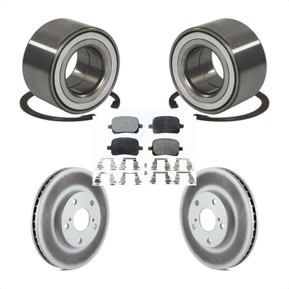 Kit de Rotor et plaquettes de frein revêtus de roulement de roue avant, pour Toyota Camry Solara Avalo