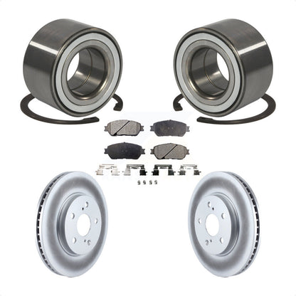 Kit de Rotor et plaquettes de frein à disque revêtus de roulement de roue avant, pour Lexus ES30 2002 – 2003
