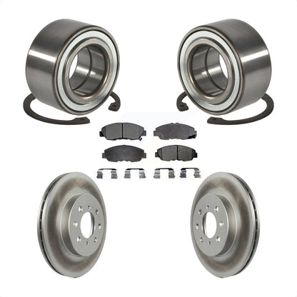 Kit de Rotor et de plaquettes de frein à disque revêtu de roulement de roue avant, pour Honda Civic Acura E