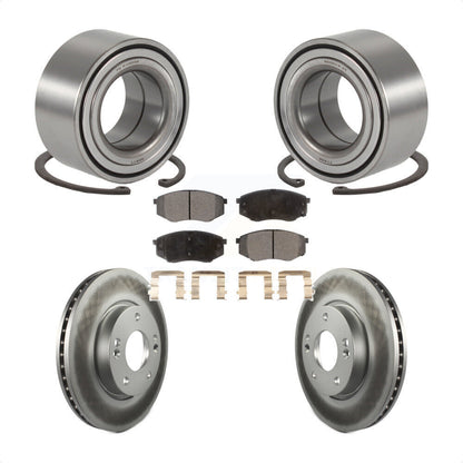 Kit de plaquettes de Rotor de frein, manteau de roulement de roue avant, pour Hyundai Tucson Kia Sportage FW