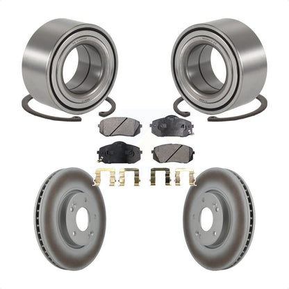 Kit de Rotor et de plaquettes de frein revêtus de roulement de roue avant, pour Hyundai Tucson Kia Sportag