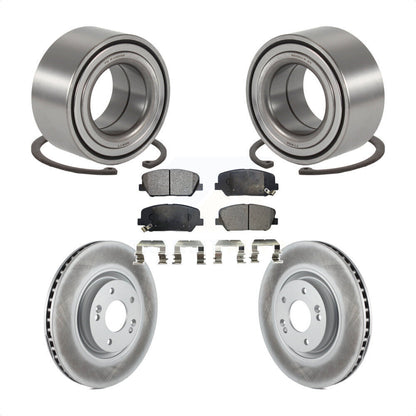 Kit de rotor et de plaquettes de frein avec roulement de roue avant, pour Kia Optima 2.0 2011 – 2015